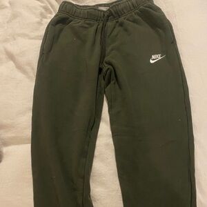 Nike Kids Dark Green Joggers